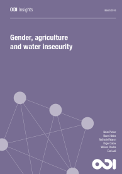 Gender, agriculture and water insecurity